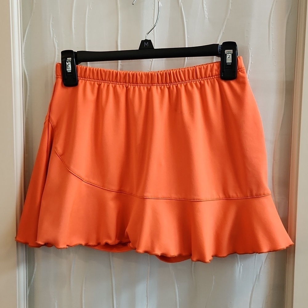 Vintage DTL Orange Tennis Skort